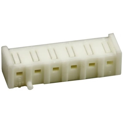 JST 3.96 mm Pitch 6 Way 1 Row Straight Male Connector Housing Polyamide SDN Series 6P-SDN