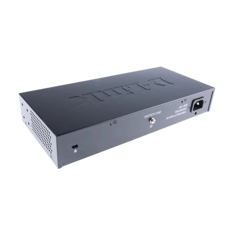 D-Link 16-Port Fast Ethernet Unmanaged Desktop Switch 100Mbps 16 RJ-45 Ports DES-1016D/B