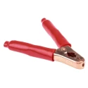 Mueller Electric Black and Red Crocodile Clip Copper Plated Steel Contact 200A Insulated 010031