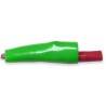 Mueller Electric Insulated Green Crocodile Clip Copper Contact 10A BU-63C-5