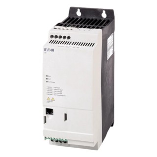 Eaton Variable Speed Starter 5.5 kW 400V AC 3 Phase 11.3 A PowerXL DE1 Series 174339 DE1-34011FN-N20N