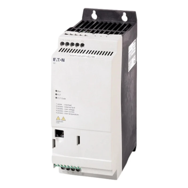 Eaton Variable Speed Starter 5.5 kW 400V AC 3 Phase 11.3 A PowerXL DE1 Series 174339 DE1-34011FN-N20N