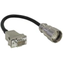 Baumer Female 12 way M23 to Male 9 way D-Sub Sensor Actuator Cable 200 mm 11119257