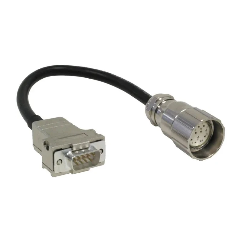 Baumer Female 12 way M23 to Male 9 way D-Sub Sensor Actuator Cable 200 mm 11119257