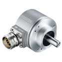 Baumer EIL580 Series Optical Incremental Encoder 30V dc 1000 ppr HTL Push Pull Signal Solid Shaft 10 mm Shaft EIL580