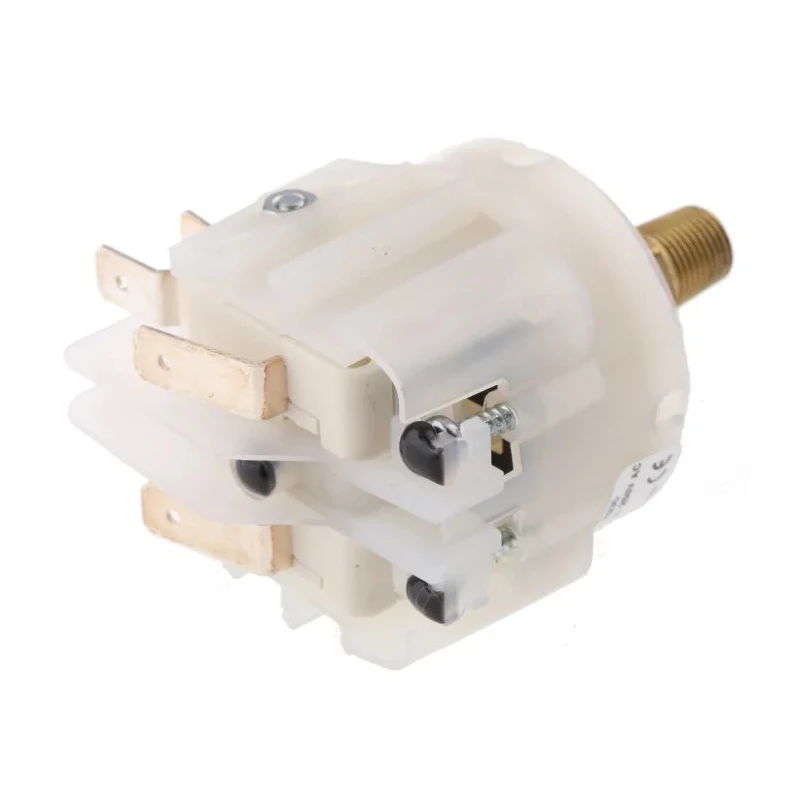 Herga Pressure Switch Adjustable CO Contact, 60 psi to 120 psi, 21A, 250V, BSPT Thread 6742-0052