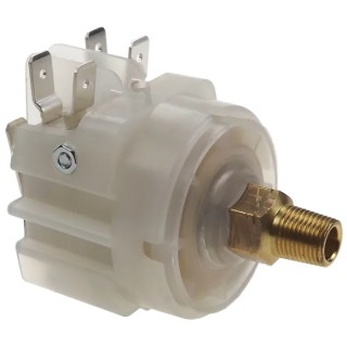 Herga Pressure Switch with DPDT Contact Configuration 25 psi to 55 psi, 21A, 250V 6742-0050