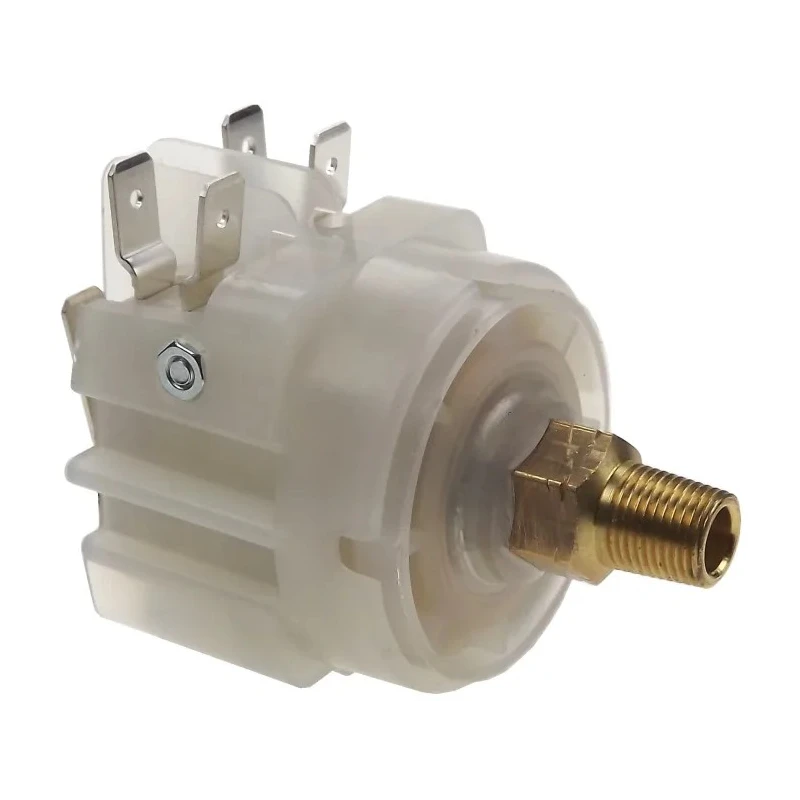 Herga Pressure Switch with DPDT Contact Configuration 25 psi to 55 psi, 21A, 250V 6742-0050