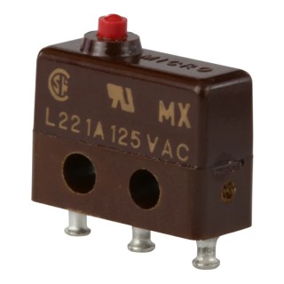 Honeywell Technologies Pin Plunger Micro Switch, Solder Terminal, 1A, 125V AC, SPDT 12SX1-T