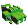 TE Connectivity Buchanan Series Pluggable Terminal Block, 2-Contact, 5.08 mm Pitch, 1 Row, 15A, 300V AC, Polyamide 796861-2