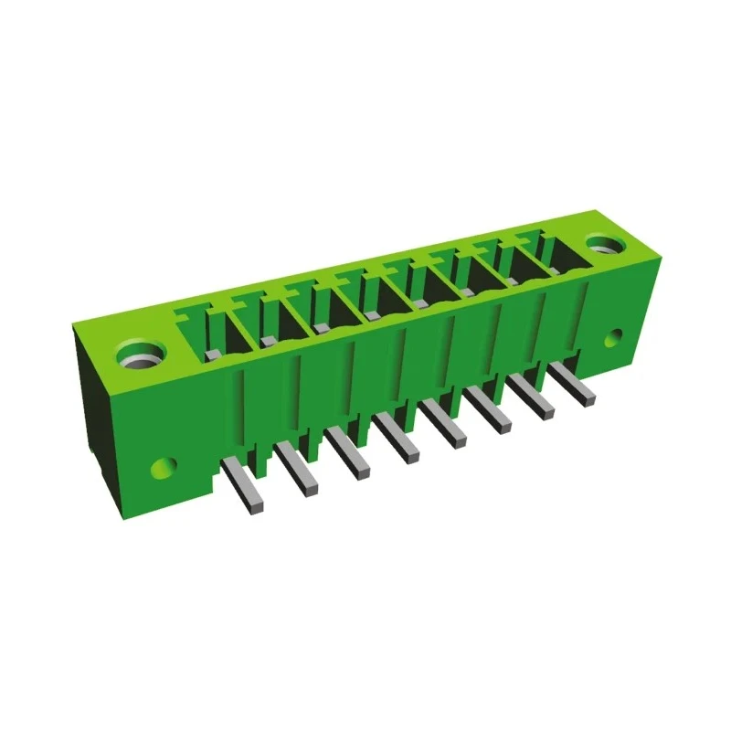 TE Connectivity Buchanan Series Pluggable Terminal Block 8-Contact 3.5 mm Pitch 1 Row 300V AC 11A 284539-8