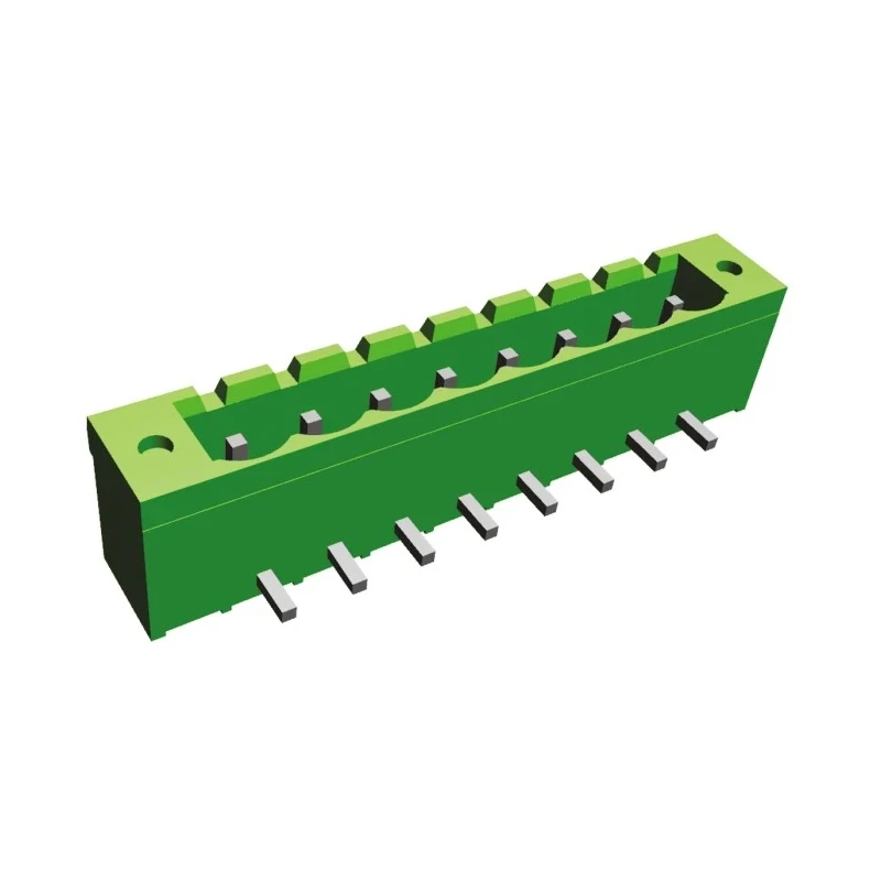 TE Connectivity Buchanan Series Pluggable Terminal Block 8-Contact 5.08 mm Pitch 1 Row 15A 300V ac 796866-8