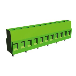 TE Connectivity Buchanan Series 6-Contact 10.16 mm Pitch 1 Row PCB Terminal Block 282843-6