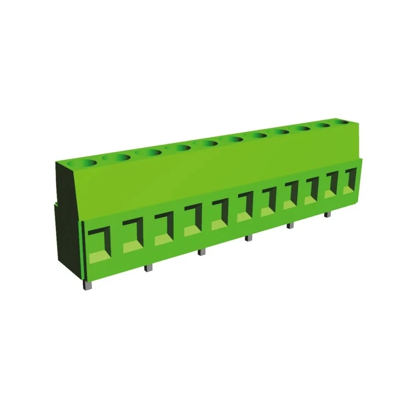 TE Connectivity Buchanan Series 6-Contact 10.16 mm Pitch 1 Row PCB Terminal Block 282843-6