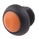 RS PRO Miniature Push Button Switch Momentary PCB 13.6 mm Cutout SPST Orange LED IP67 50V dc 32V ac 8207603P