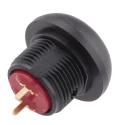 RS PRO Miniature Push Button Switch Momentary PCB 13.6 mm Cutout SPST Orange LED IP67 50V dc 32V ac 8207603P
