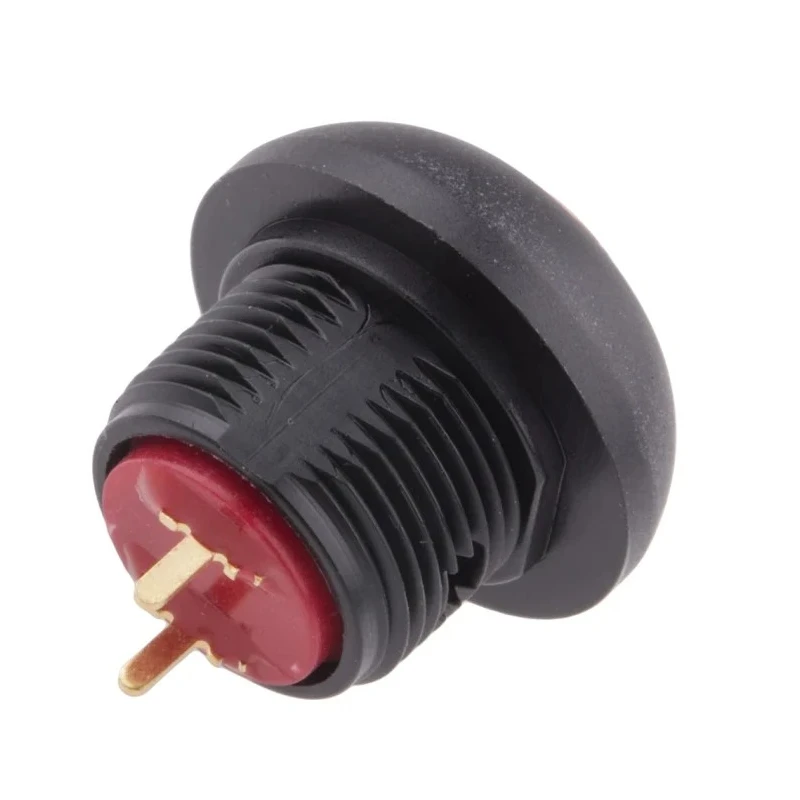 RS PRO Miniature Push Button Switch Momentary PCB 13.6 mm Cutout SPST Orange LED IP67 50V dc 32V ac 8207603P