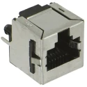 TE Connectivity CGS TE Series RJ45 Connector Female Through Hole Cat3 Shielded Straight 1 Port 8 Way RJ45
