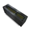 Samtec Pluggable I/O Connector SFP+ Connector Solder 2 Port 20-Position 265V Liquid Crystal Polymer MECT-110-01-M-D-RA1-TR