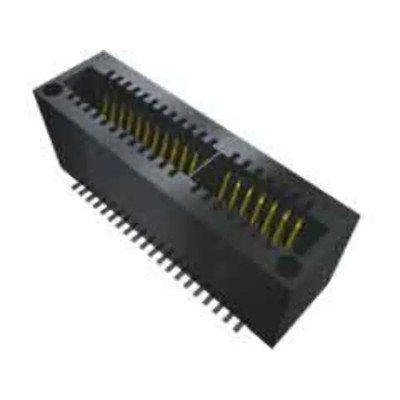 Samtec Pluggable I/O Connector SFP+ Connector Solder 2 Port 20-Position 265V Liquid Crystal Polymer MECT-110-01-M-D-RA1-TR