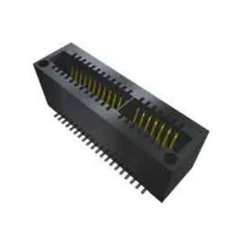 Samtec Pluggable I/O Connector SFP+ Connector Solder 2 Port 20-Position 265V Liquid Crystal Polymer MECT-110-01-M-D-RA1-TR