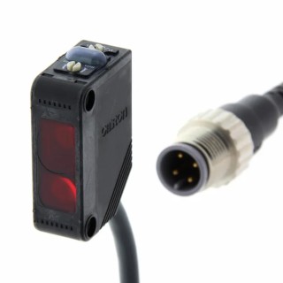 Omron Background Suppression Distance Sensor Block Sensor 200 mm PNP Output IP67 E3Z-LS81-M1J 0.3M