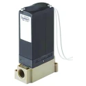 Burkert 2 Port Normally Closed Solenoid Valve 24V DC, 3.18 mm Inlet/Outlet, Polyetheretherketone Body 235319