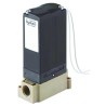 Burkert 2 Port Normally Closed Solenoid Valve 24V DC, 3.18 mm Inlet/Outlet, Polyetheretherketone Body 235319