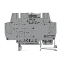 WAGO 859 Series Electromechanical Interface Relay, DIN Rail Mount, 24V DC Coil, SPDT Contact, 12mA Coil Current 859-390