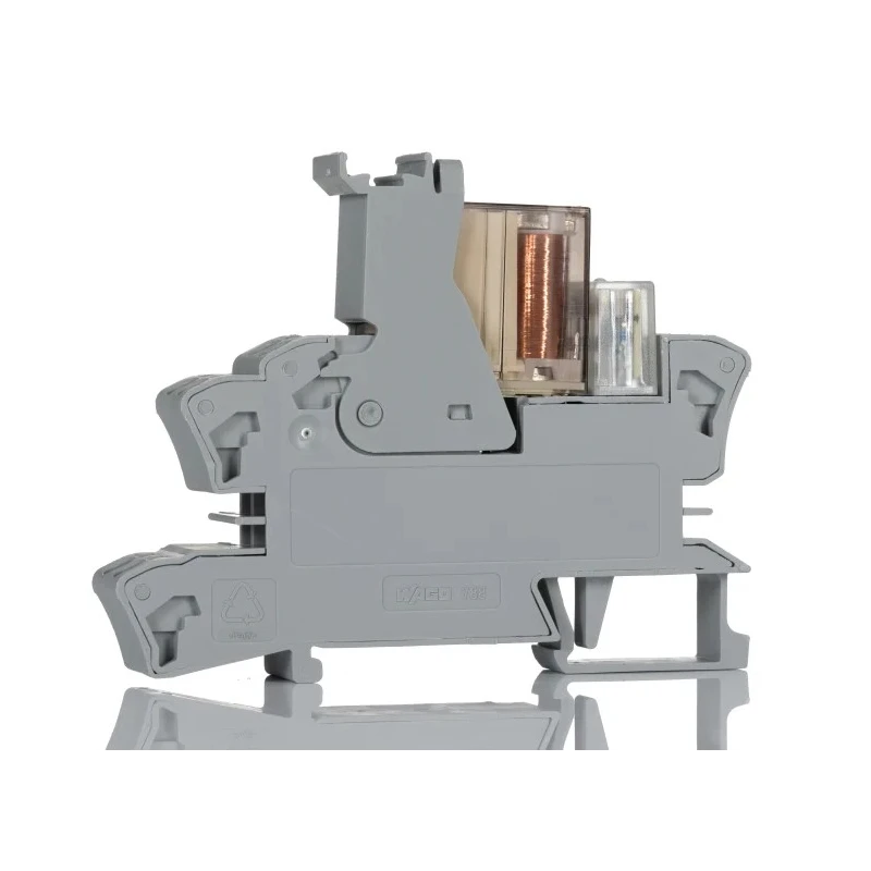 WAGO Safety Relay, DIN Rail Mount, 24V DC Coil, Cage Clamp Terminals, 64x15x86mm, Model 788-384