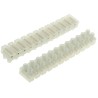 HellermannTyton Polypropylene Terminal Strip 60-Way 25mm² Wire Capacity 101A Screw Termination CS60NTPE