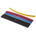 Alpha Wire Heat Shrink Tubing Kit Black Polyolefin 152mm Length 2:1 Shrink Ratio FIT Shrink Tubing Series F221MS/2 BK032