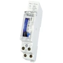Theben Analogue DIN Rail Time Switch 230V AC Single Channel 24h Segment Length SYN160a