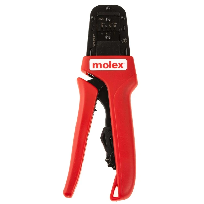 Molex Hand Crimp Tool Ambidextrous Operation for Mini-Fit Jr Series 63819-0800