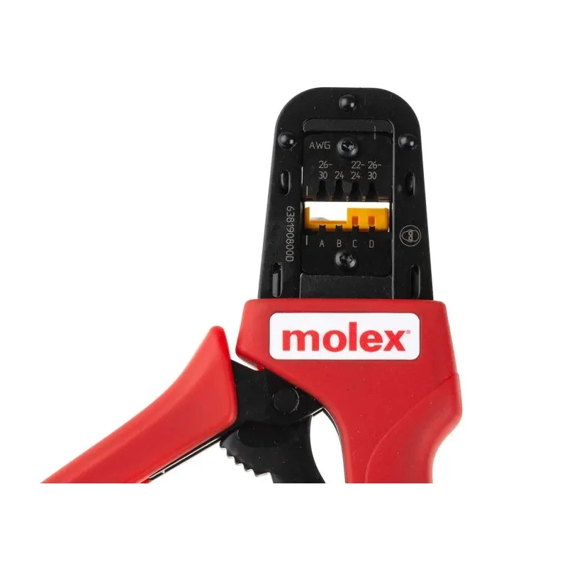 Molex Hand Crimp Tool Ambidextrous Operation for Mini-Fit Jr Series 63819-0800