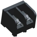 TE Connectivity Barrier Strip 2 Contact 9.53 mm Pitch 1 Row 300V 600V 25A 5A 3-1437651-4