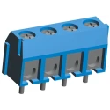 TE Connectivity Buchanan Series 4-Contact 5 mm Pitch 1 Row PCB Terminal Block 300V 10A 1776244-4