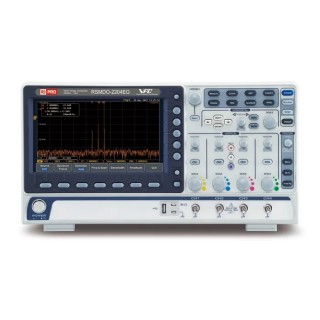 RS PRO 200 MHz Bench Mixed Domain Digital Oscilloscope, 4 Channels, 10Mpts Memory, 8 inch TFT LCD RSDM-2000EG Series 180-4800