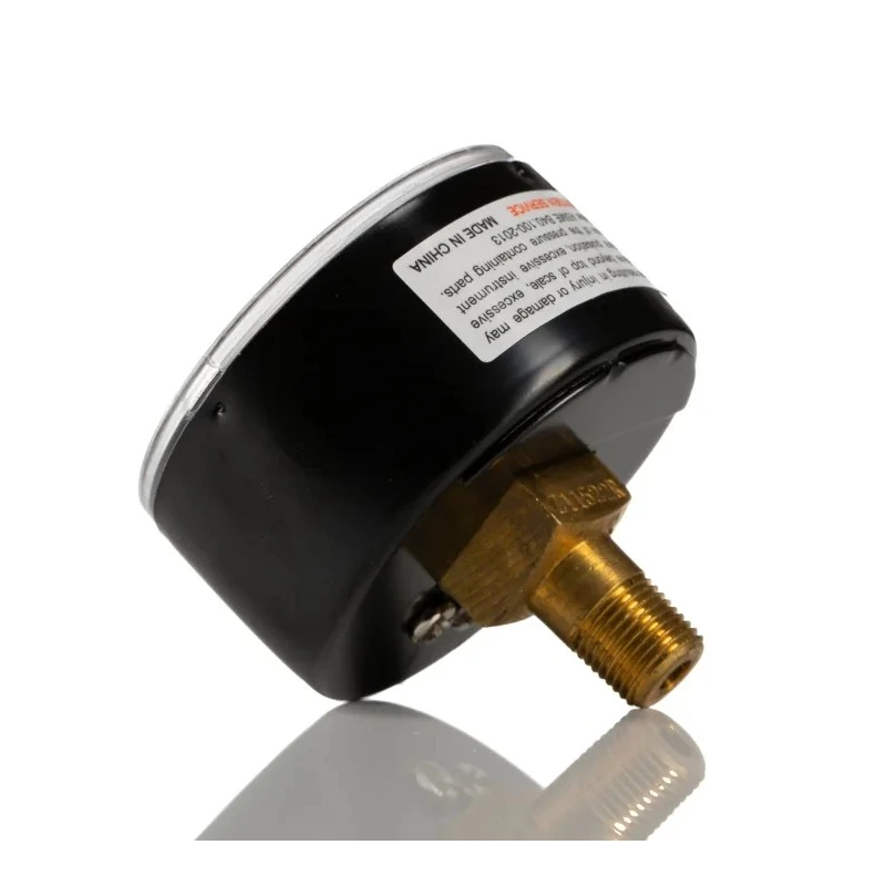 Norgren Analogue Pressure Gauge, 50 mm Dial, 6 bar Maximum Pressure, Back Entry Connection 18-015-012
