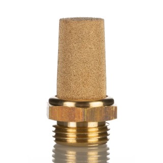 Norgren Brass Pneumatic Silencer 10 bar Threaded G 1/2 Connection T40C4800