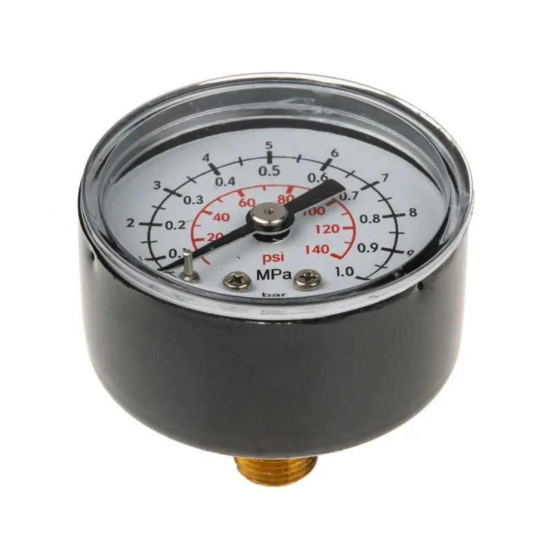 Norgren Pressure Gauge 40 mm Dial Size R 1/8 in MNPT Connection 10 bar Maximum Pressure 18-013-989