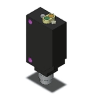 Omron Background Suppression Distance Sensor, Block Style, 25 mm to 300 mm Detection Range, NPN Output, IP67 Rated, E3Z-LL68