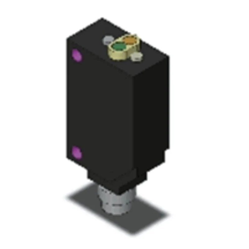 Omron Background Suppression Distance Sensor, Block Style, 25 mm to 300 mm Detection Range, NPN Output, IP67 Rated, E3Z-LL68