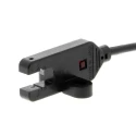Omron Through Beam Fork Photoelectric Sensor 5 mm Detection Range, NPN Output, IP64, EE-SX872A 2M
