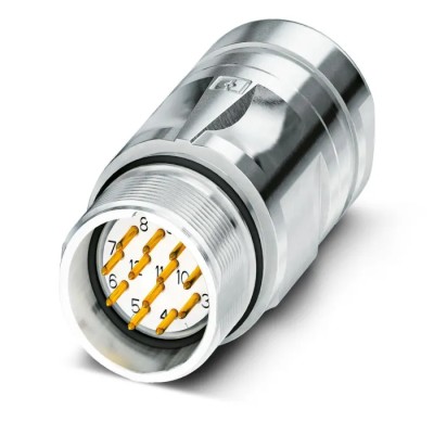 Phoenix Contact Circular Connector Cable Mount Plug Male 17 Contacts M23, IP67, 8A Current, CA-17P Series 1620023