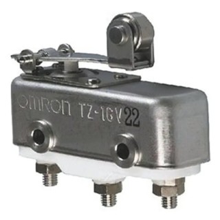 Omron TZ Series Roller Lever Limit Switch, SPDT, IP00, Ceramic Housing, 250V AC TZ-1GV22