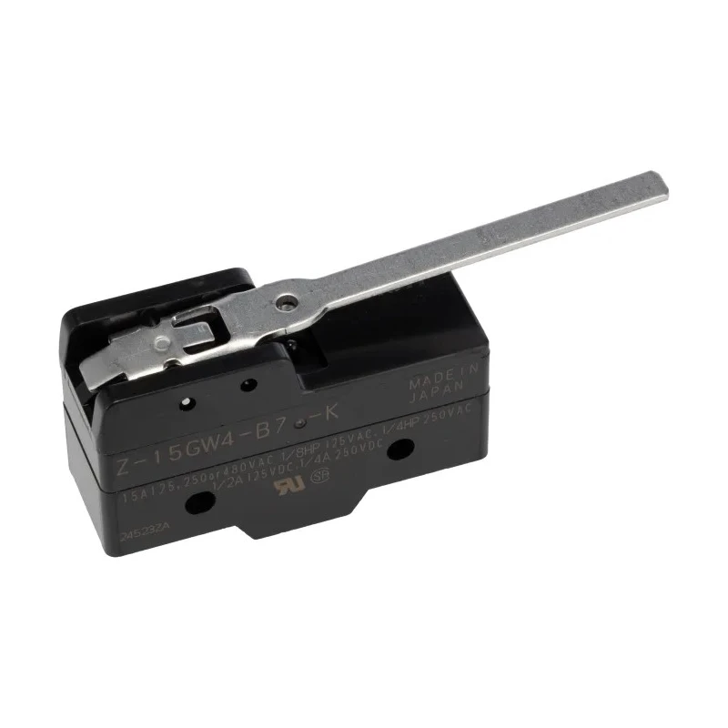 Omron Z Series Lever Limit Switch SPDT, IP00, 500V AC, 15A Current, Mechanical Life 20 Million Operations 