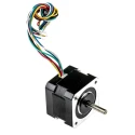 RS PRO Hybrid Unipolar Stepper Motor 12V, 0.158 Nm Holding Torque, 1.8° Step Angle, 42.3 x 42.3 mm Frame, 5 mm Shaft 180-5277
