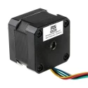 RS PRO Hybrid Unipolar Stepper Motor 12V, 0.158 Nm Holding Torque, 1.8° Step Angle, 42.3 x 42.3 mm Frame, 5 mm Shaft 180-5277