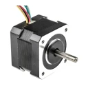 RS PRO Hybrid Unipolar Stepper Motor 12V, 0.158 Nm Holding Torque, 1.8° Step Angle, 42.3 x 42.3 mm Frame, 5 mm Shaft 180-5277